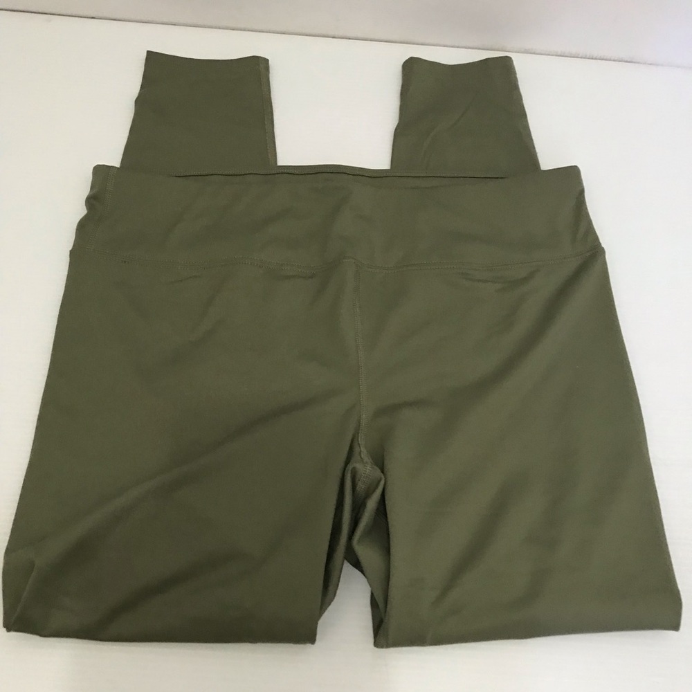 NWT Burton Olive Green Leggings - Comfortable Stretch Bottoms Size L